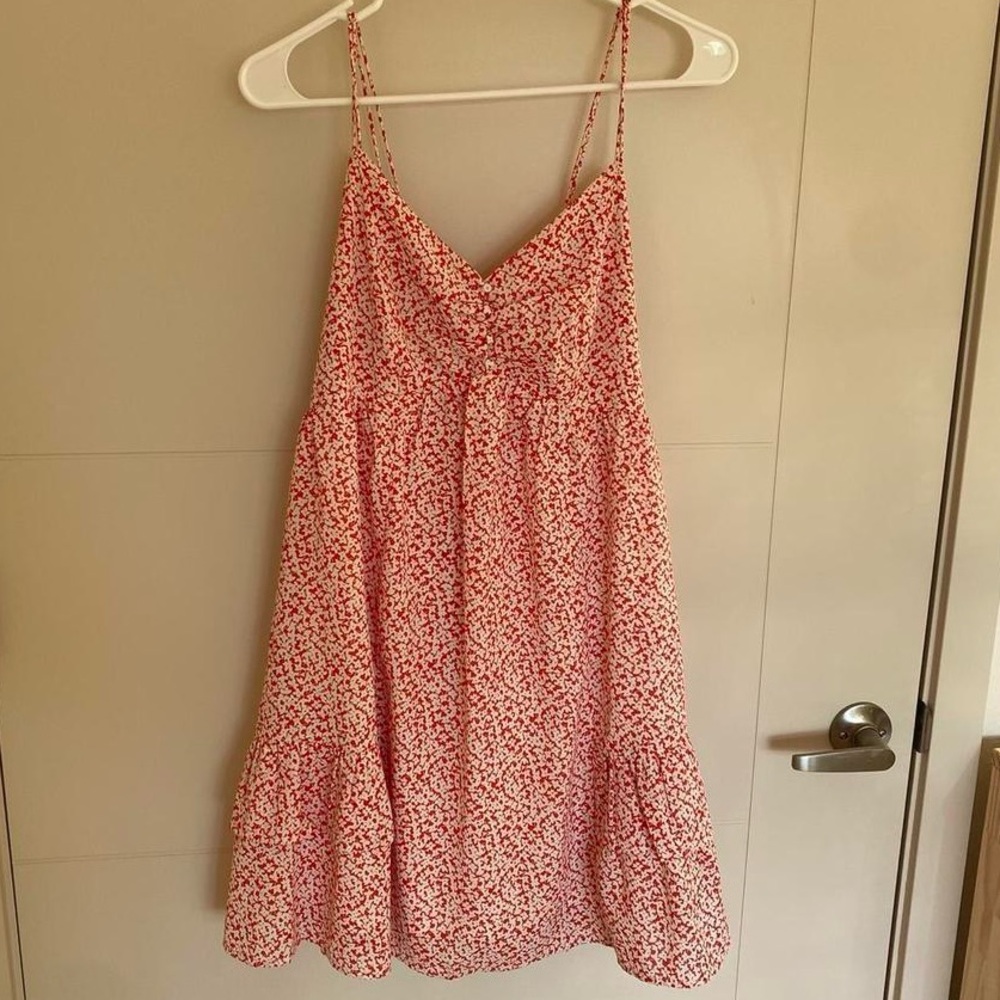 Floral mini dress